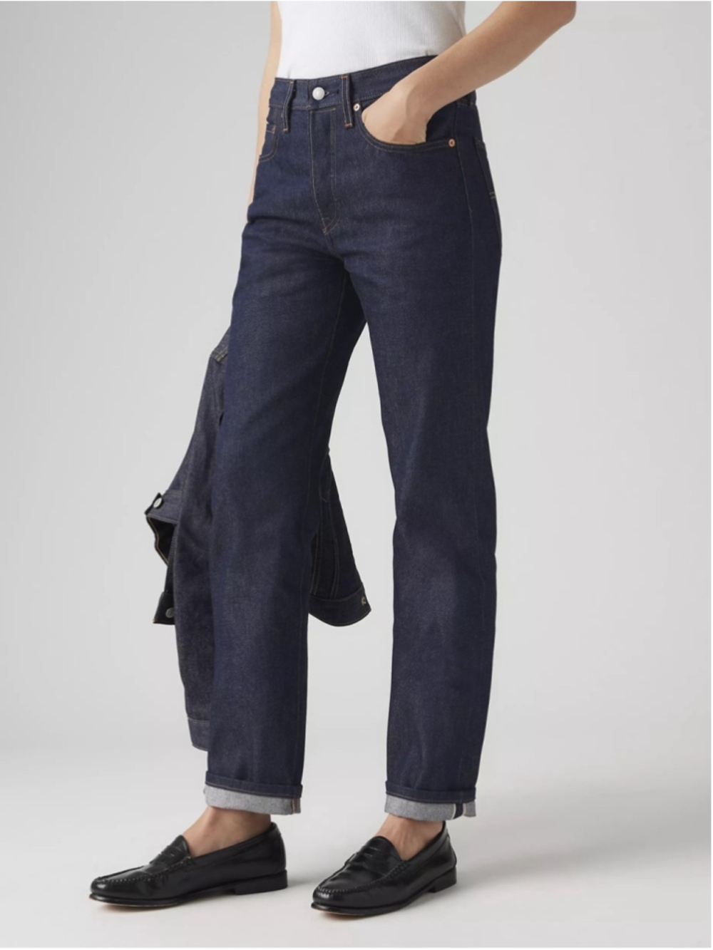 Levi’s Premium 501 ORIGINAL SELVEDGE WOMEN'S JEANS Size 28